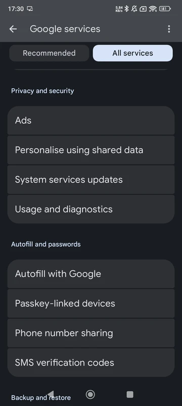 Google Play Services